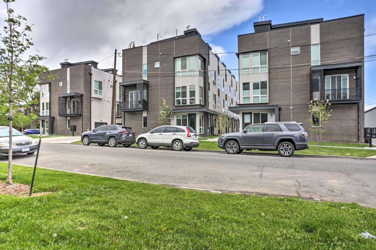 Trendy Denver Townhome - Walk To Mile High Stadium ภายนอก รูปภาพ